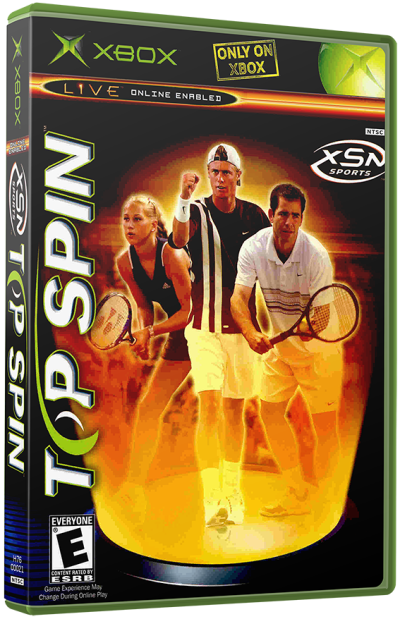 Top Spin Tennis (USA)3D boxes